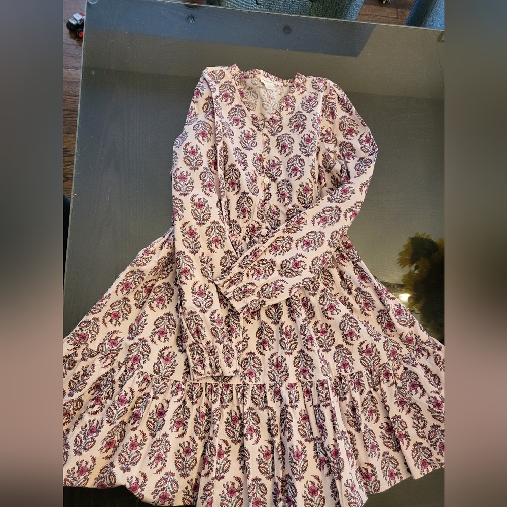 J. Crew/ Crewcuts Girls Paisley Dress s:12